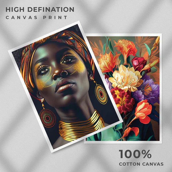 Contemporary Canvas Paintings for Bedroom Wall Art - Beautiful Floral Art Canvas Painting for Living Room Wall Decor