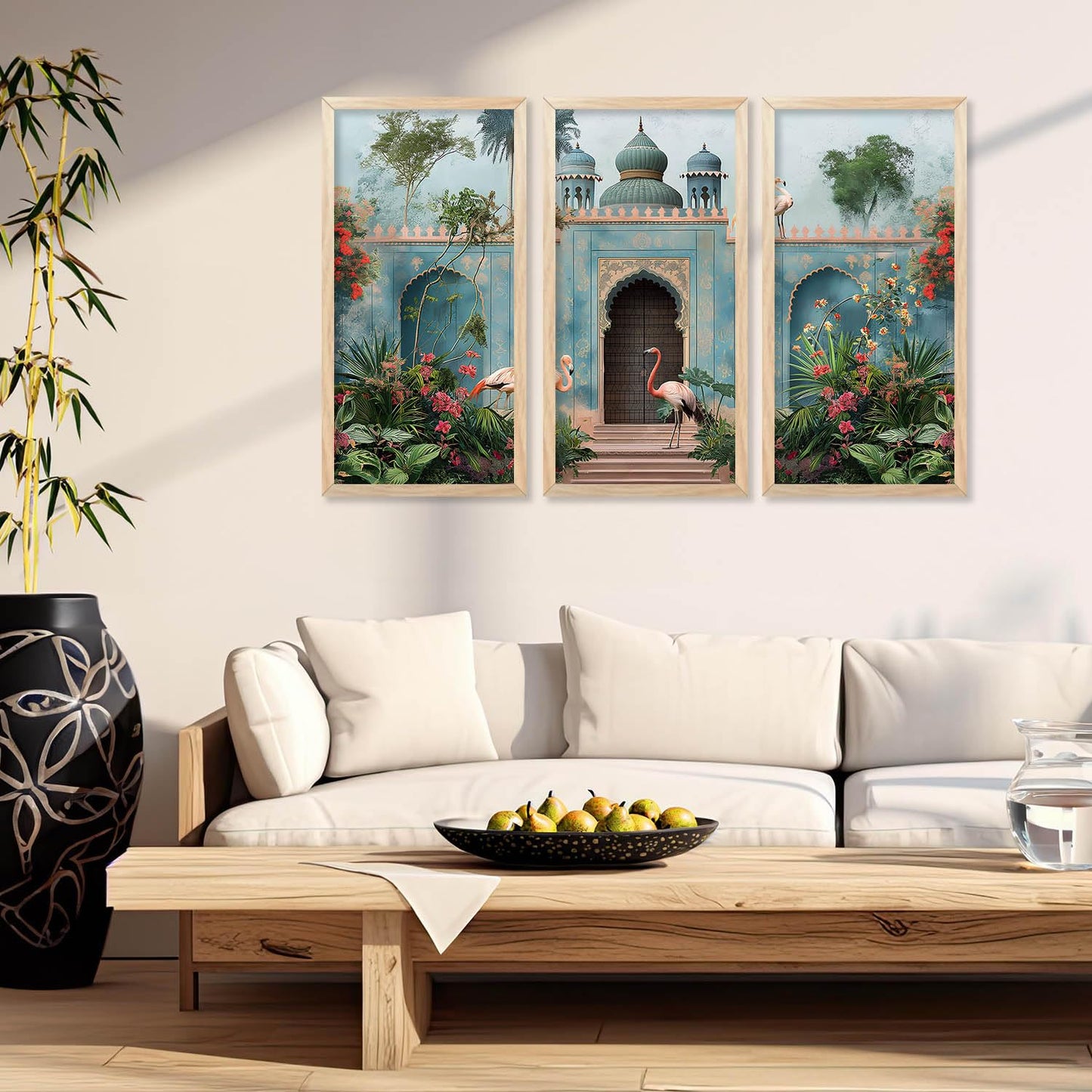 Traditional Indian Art with Frame for Home and Office Wall Decor