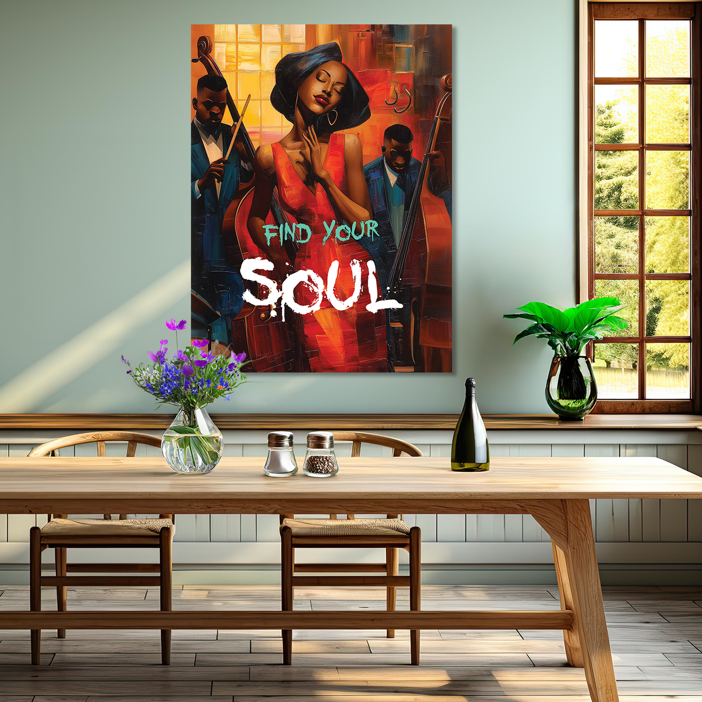 Motivational Quotes Modern Art Canvas for Wall Decor