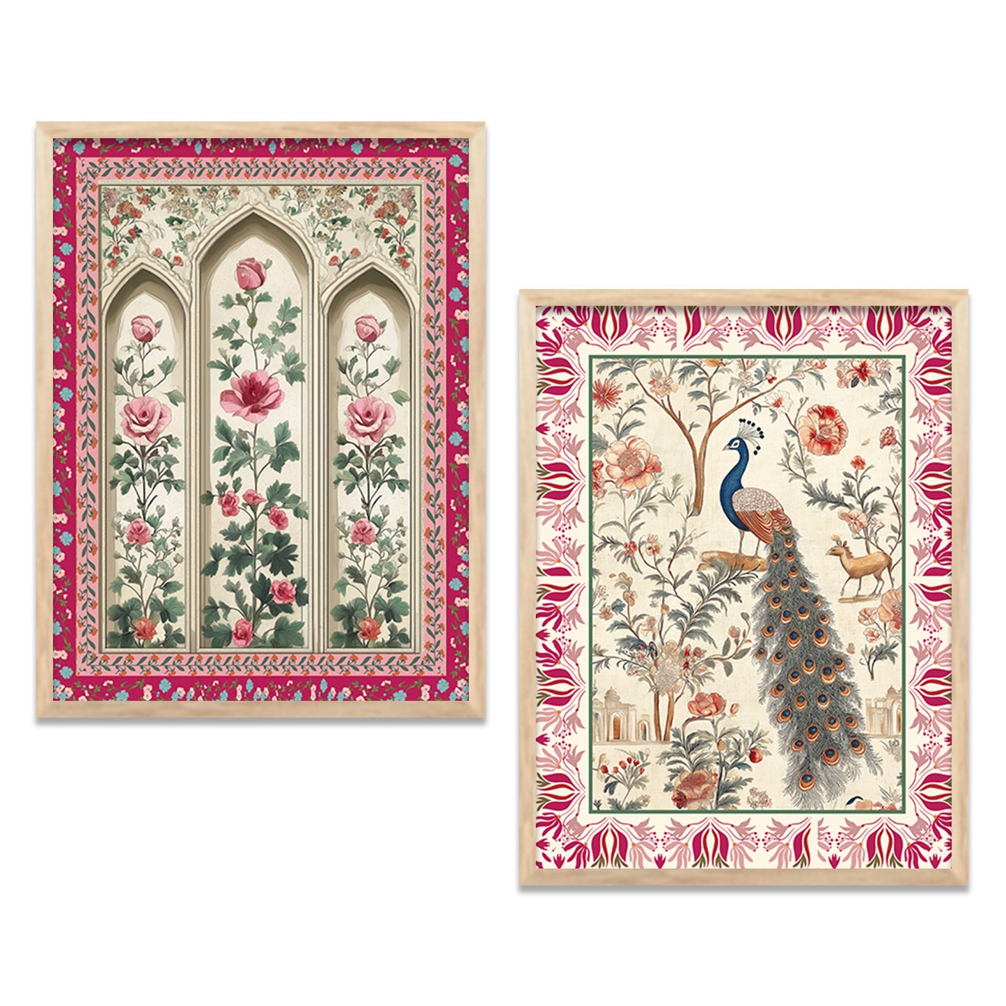 Traditional Indian Art with Frame for Home and Office Wall Decor