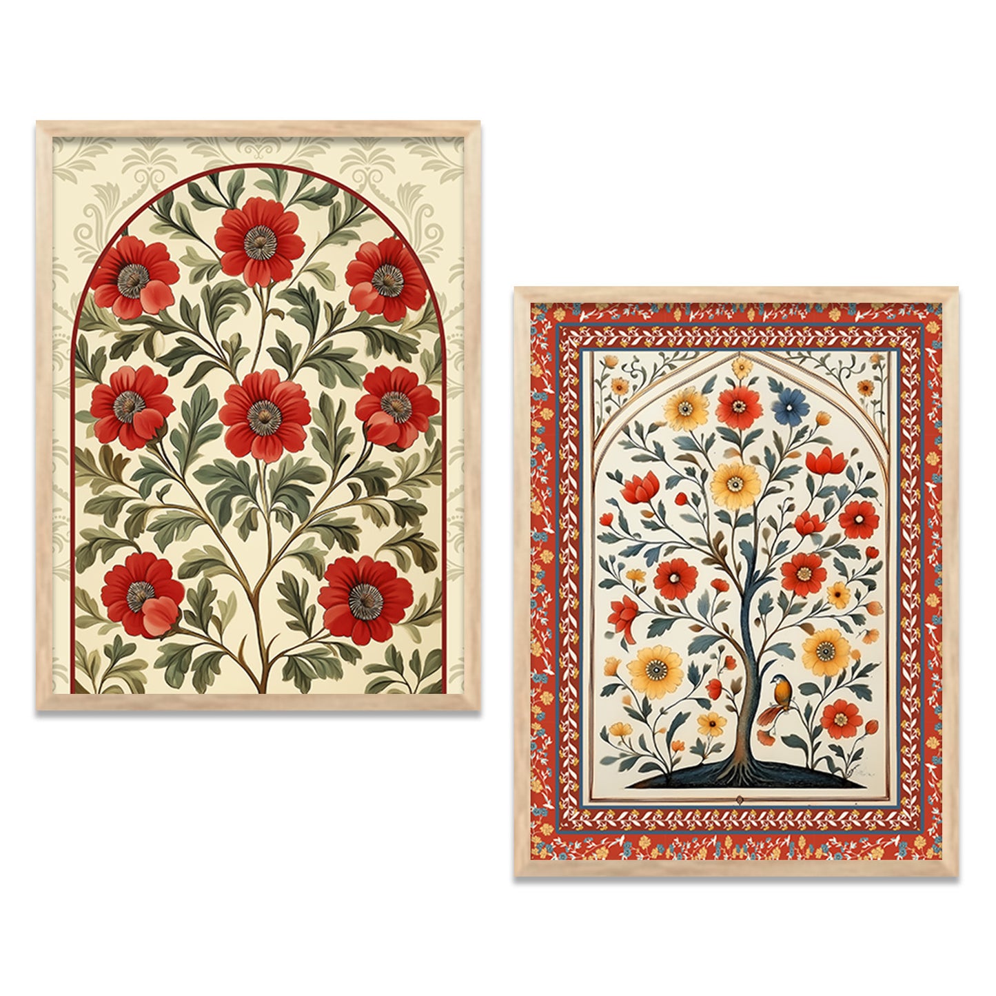 Traditional Indian Art with Frame for Home and Office Wall Decor