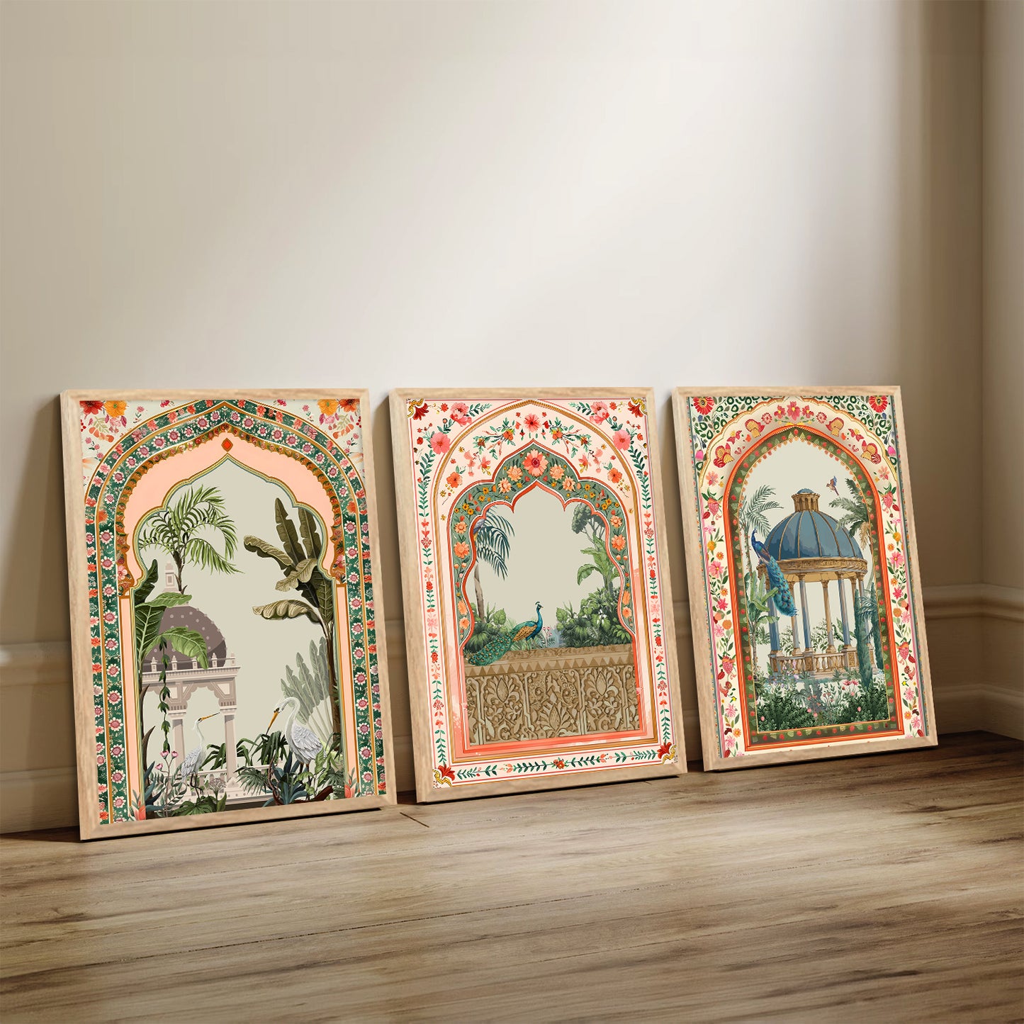 Traditional wall Art Paintings with Frame for Home Decor - Framed Wall Painting for Living Room Bedroom Office Room Decor - Painting for Wall Decoration