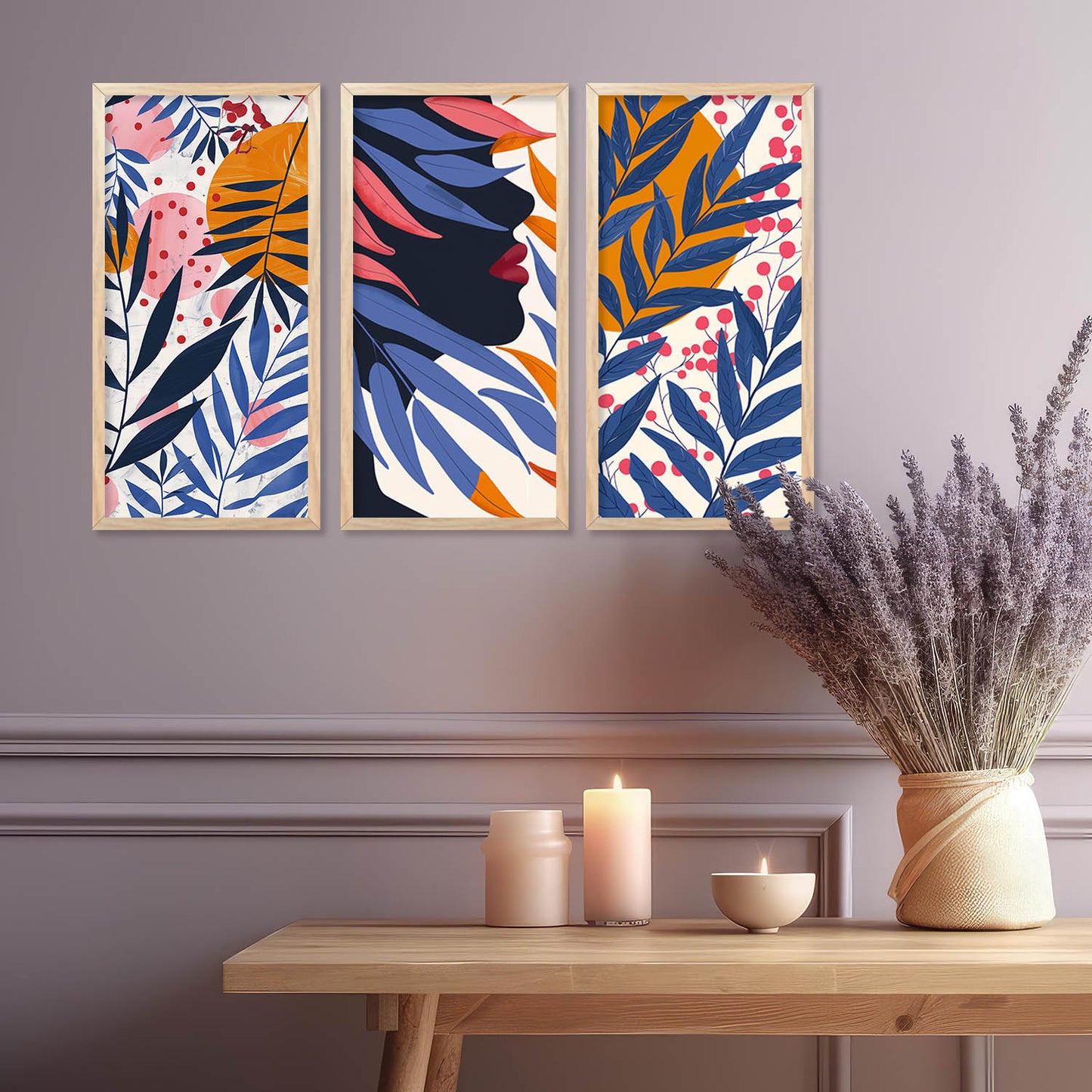 Modern Art Framed Posters for Home and Office Wall Decor