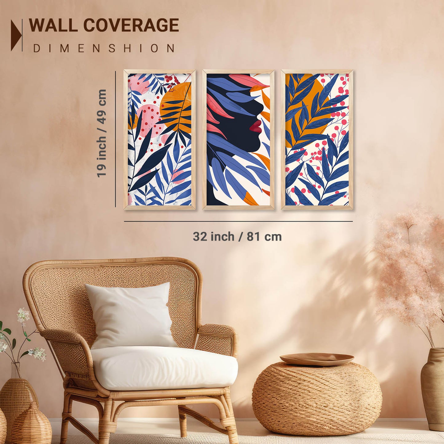 Modern Art Framed Posters for Home and Office Wall Decor