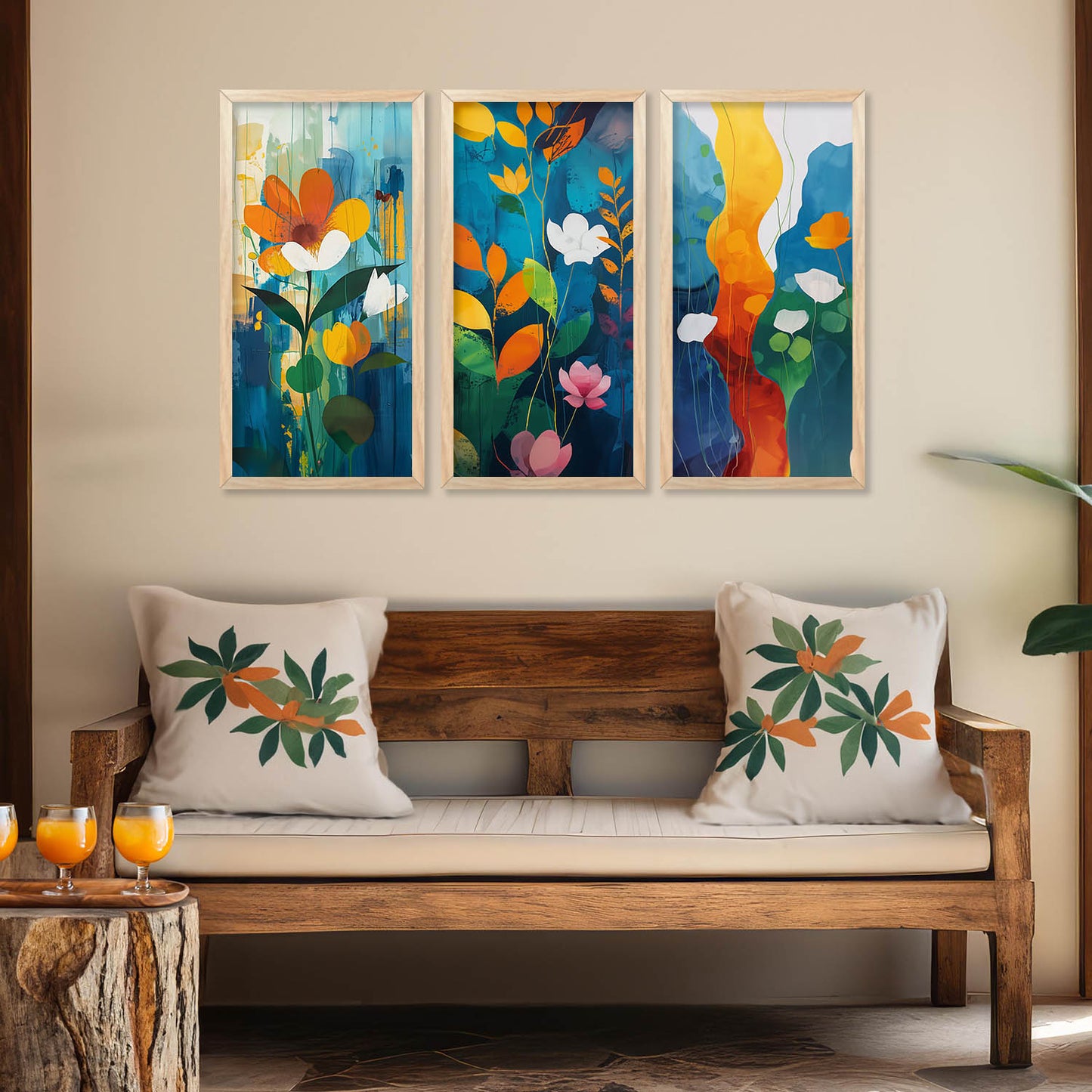 Modern Art Framed Posters for Home and Office Wall Decor