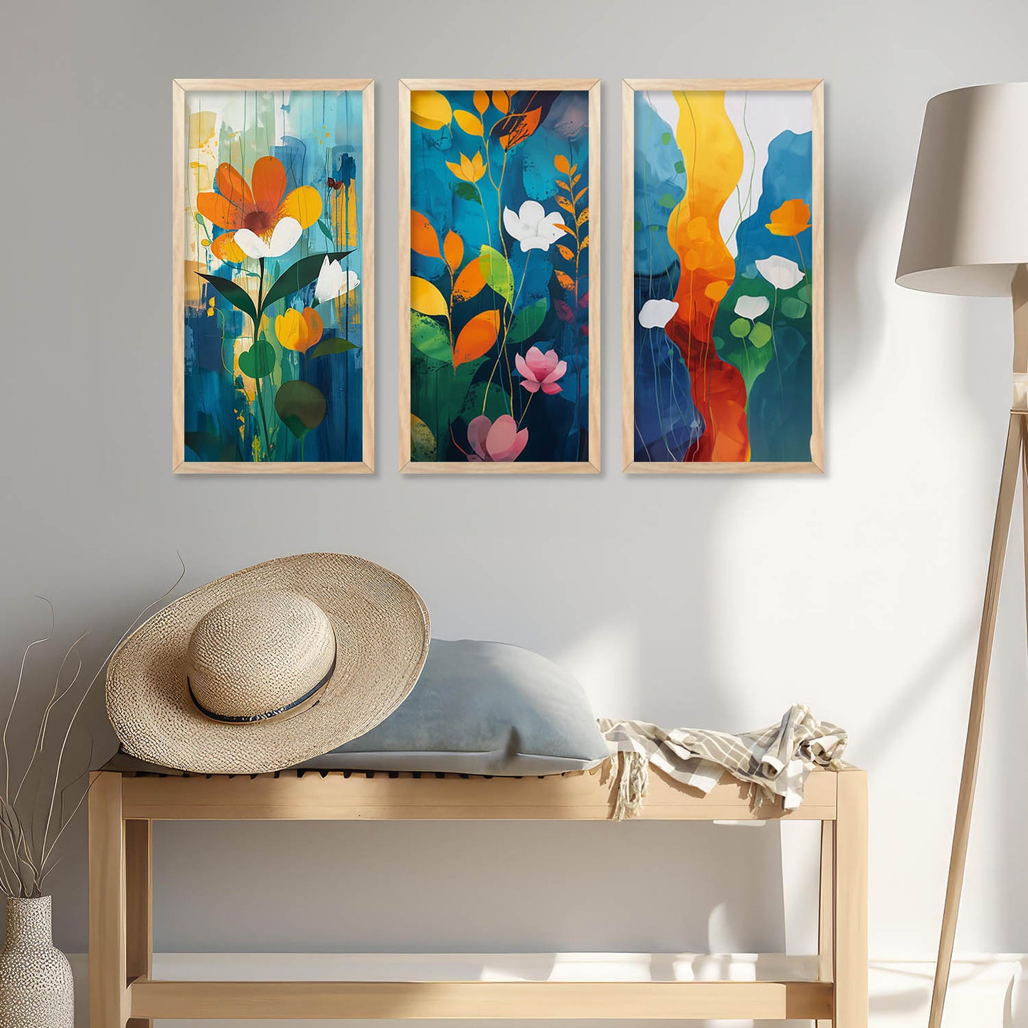 Modern Art Framed Posters for Home and Office Wall Decor