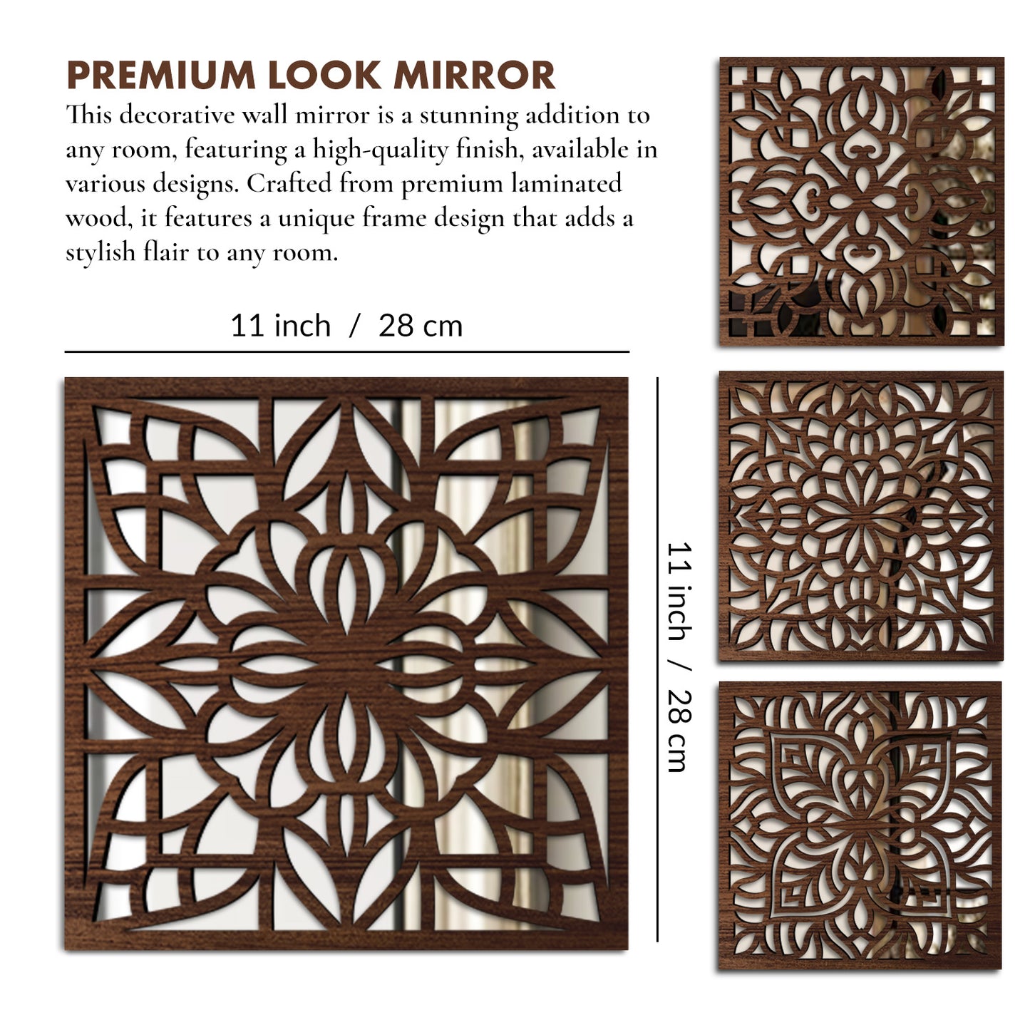 Reflective Elegance: Decorative Wall Mirrors for Home and Office Wall Decor