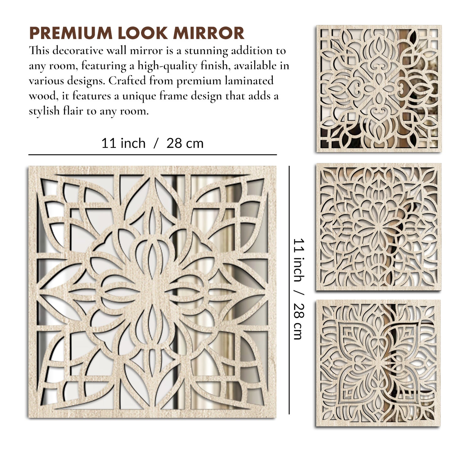 Reflective Elegance: Decorative Wall Mirrors for Home and Office Wall Decor