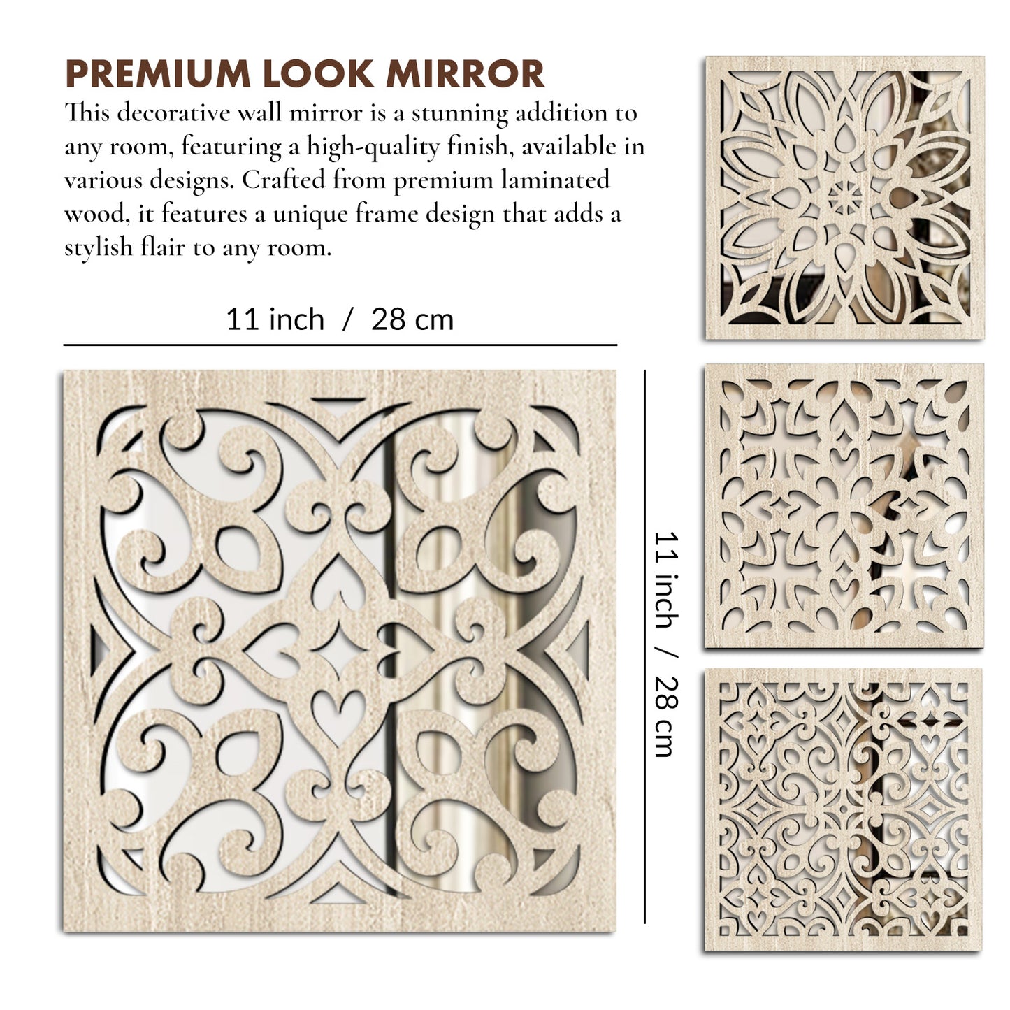 Reflective Elegance: Decorative Wall Mirrors for Home and Office Wall Decor
