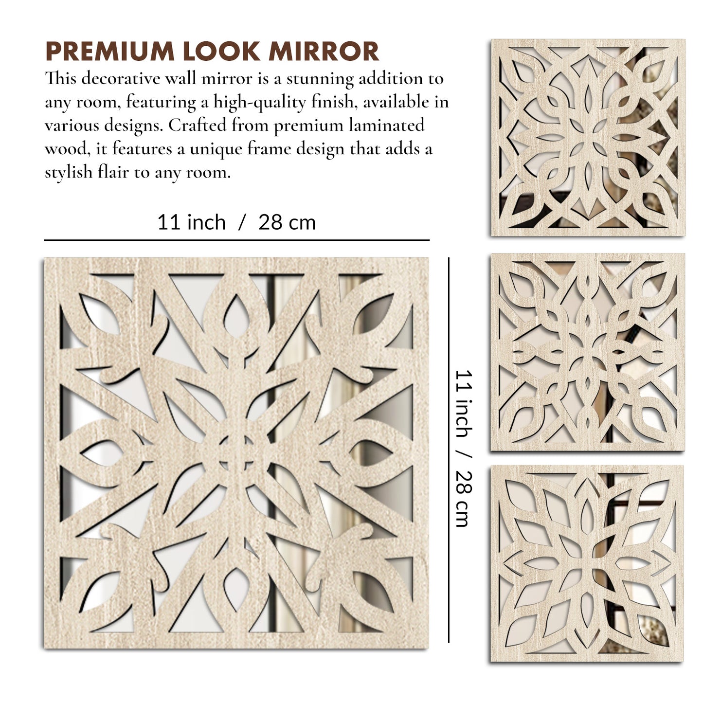 Reflective Elegance: Decorative Wall Mirrors for Home and Office Wall Decor