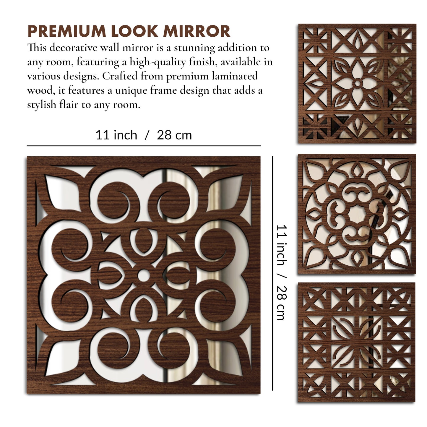 Reflective Elegance: Decorative Wall Mirrors for Home and Office Wall Decor