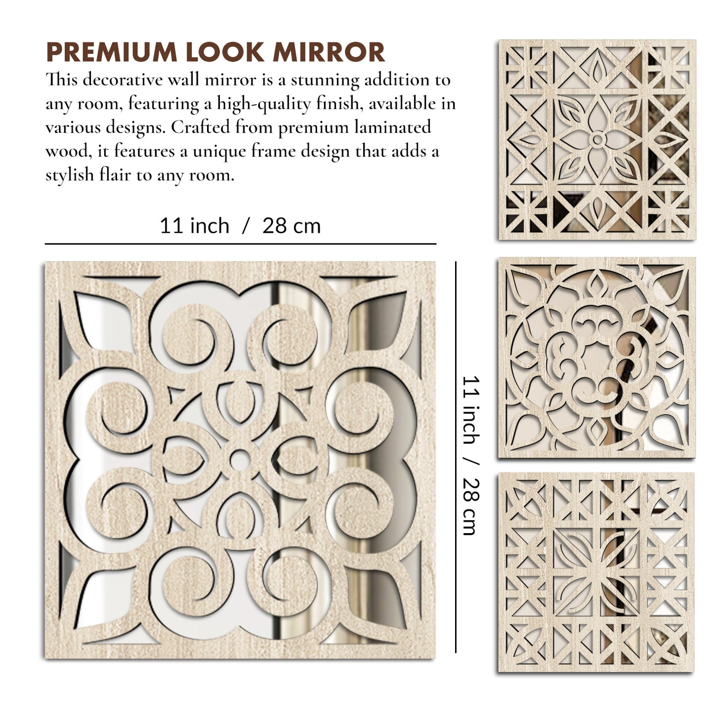 Reflective Elegance: Decorative Wall Mirrors for Home and Office Wall Decor