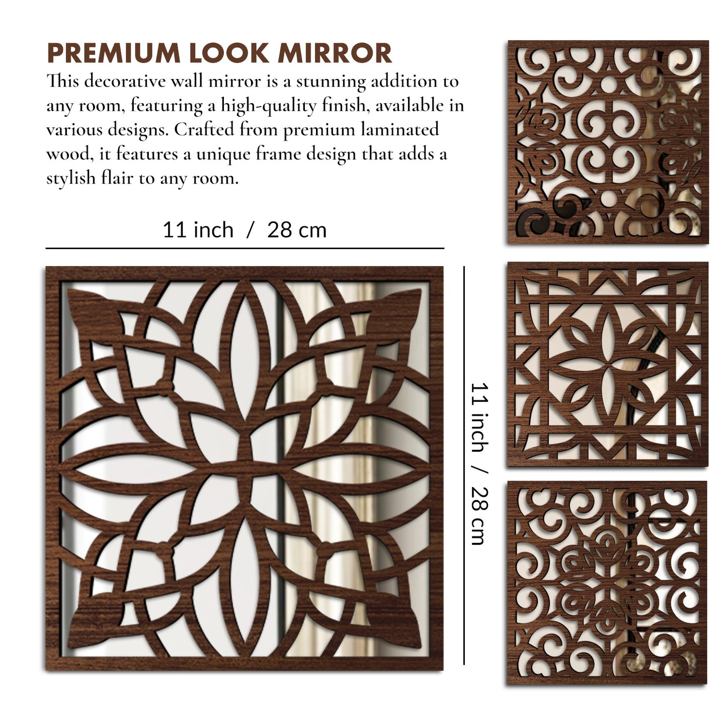 Reflective Elegance: Decorative Wall Mirrors for Home and Office Wall Decor