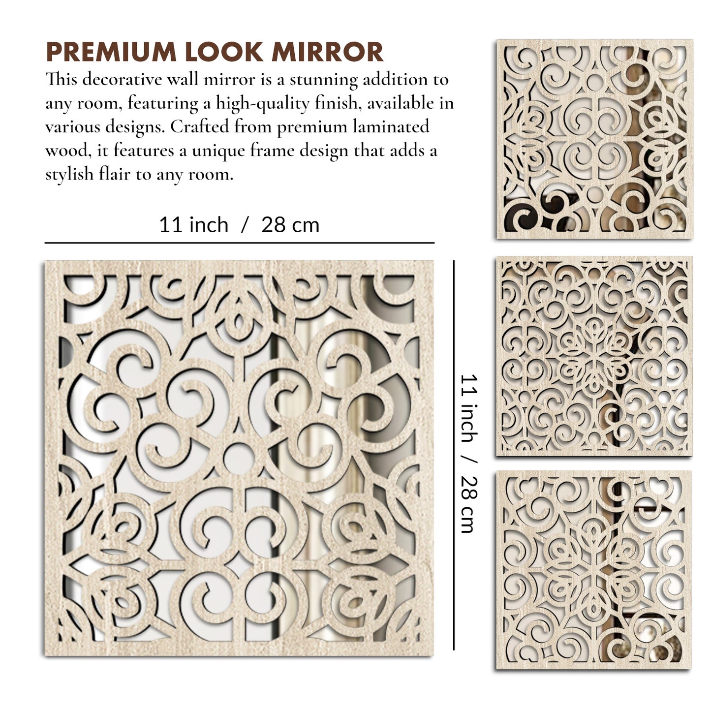 Reflective Elegance: Decorative Wall Mirrors for Home and Office Wall Decor