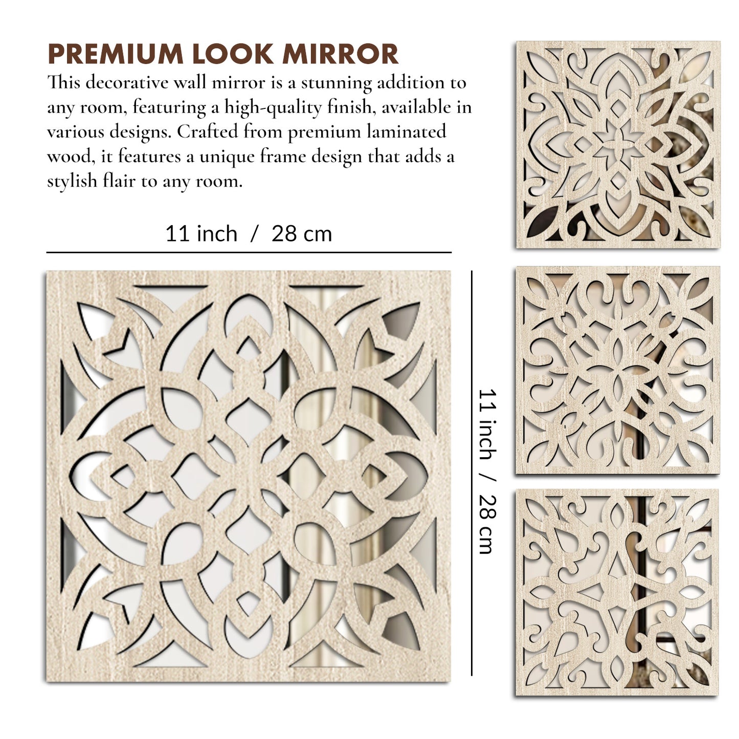 Reflective Elegance: Decorative Wall Mirrors for Home and Office Wall Decor