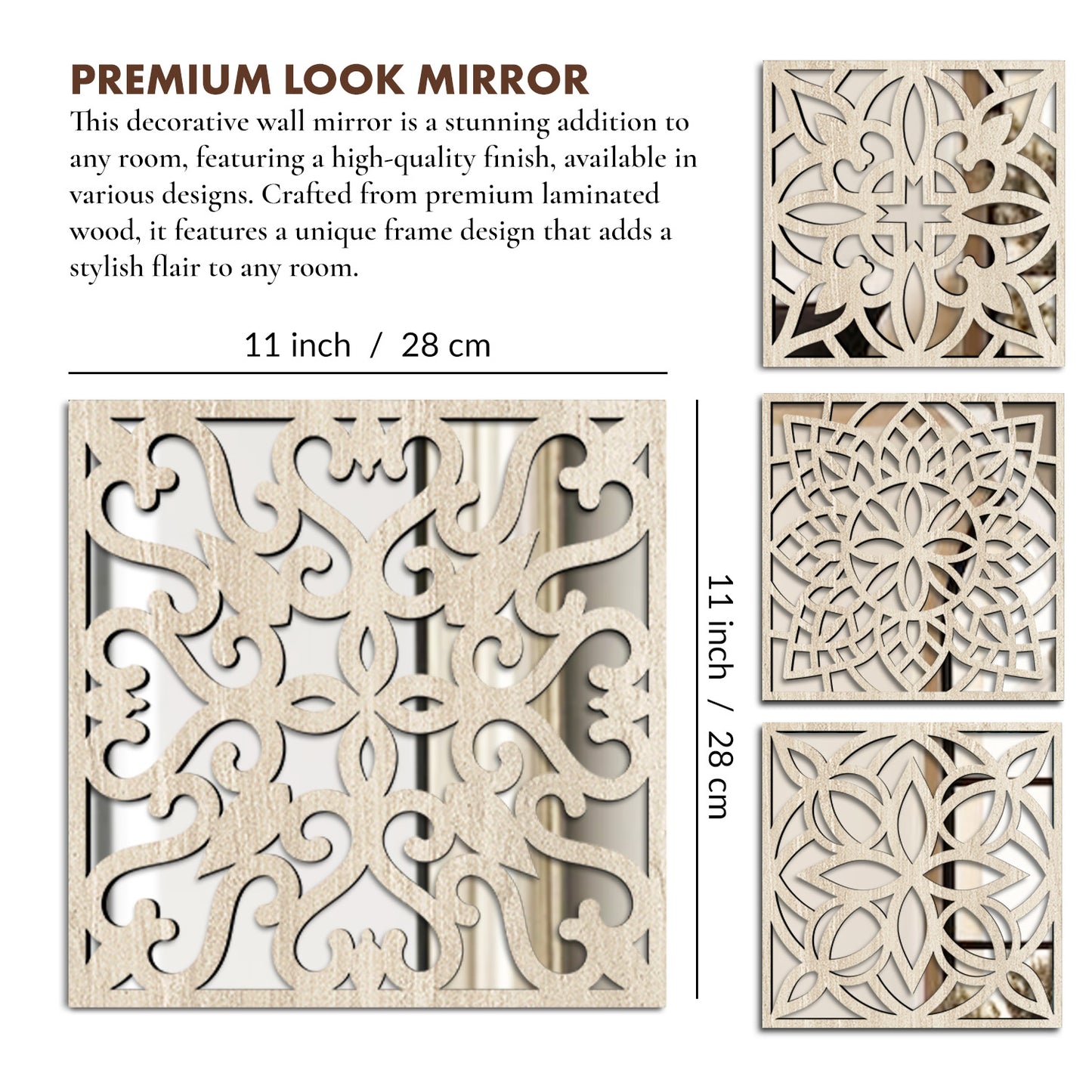 Reflective Elegance: Decorative Wall Mirrors for Home and Office Wall Decor
