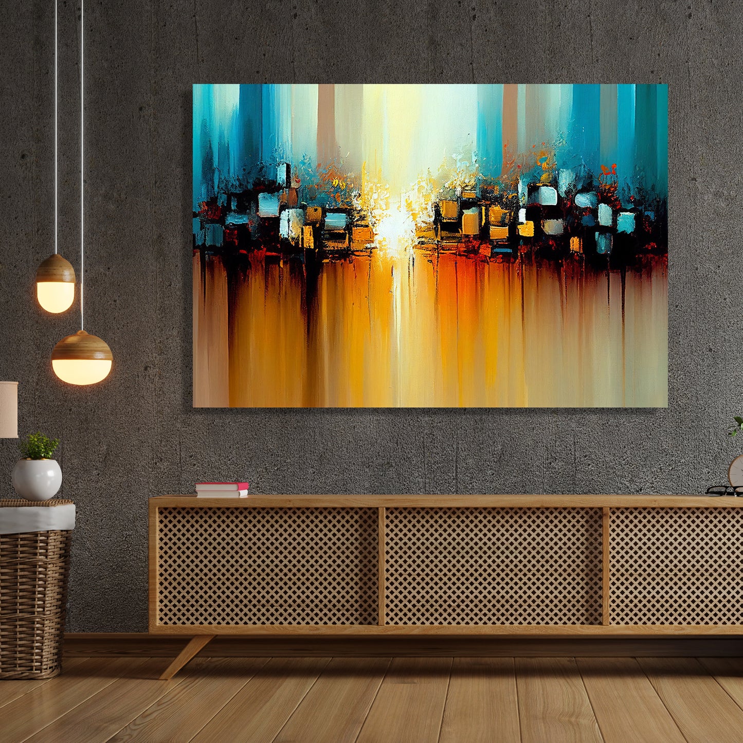 Modern Art Painting for Wall Decor - Canvas Art for Living Room Bedroom Home Decor