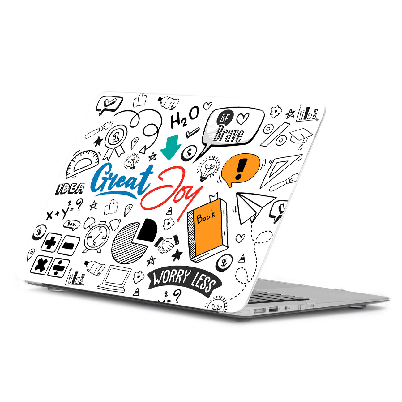Graphic Printed Laptop Skins for LG HP Acer Asus Dell Apple Laptop ( Upto 15.6 inch ) - Art Printed Laptop Decals for All Laptops