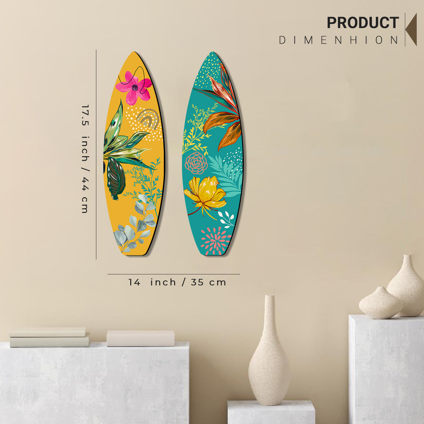 Nature Inspired Wall Hangings for Wall Decoration - MDF Wood Wall Hangings