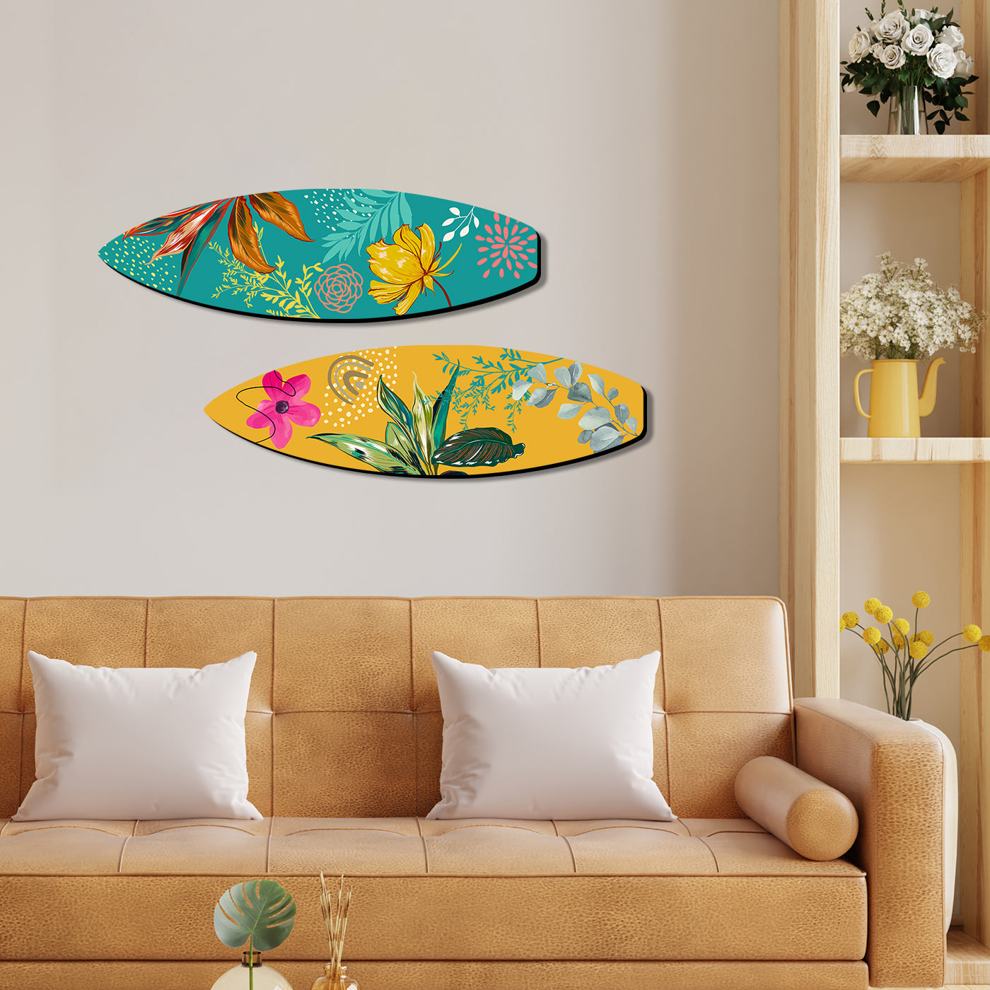 Nature Inspired Wall Hangings for Wall Decoration - MDF Wood Wall Hangings