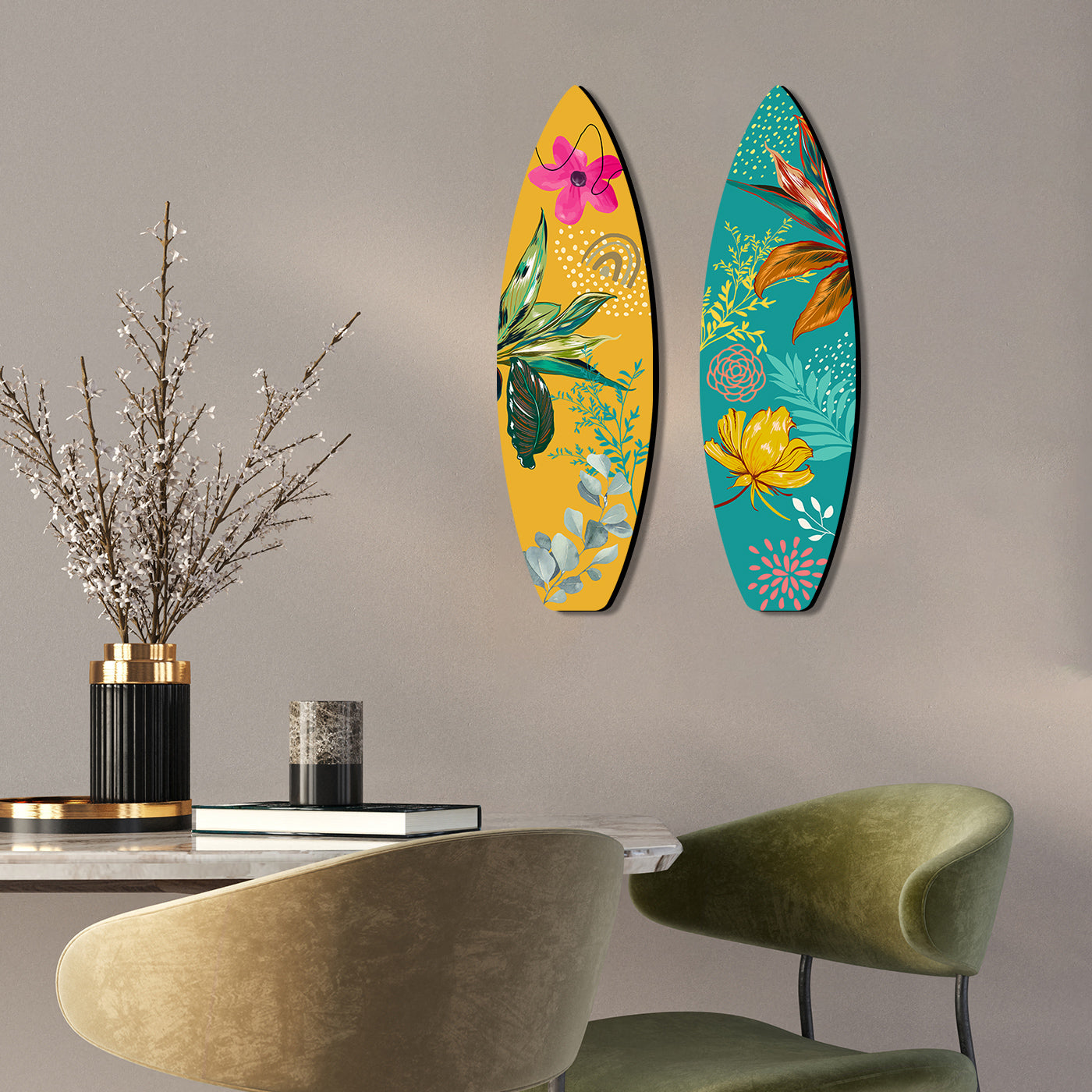Nature Inspired Wall Hangings for Wall Decoration - MDF Wood Wall Hangings