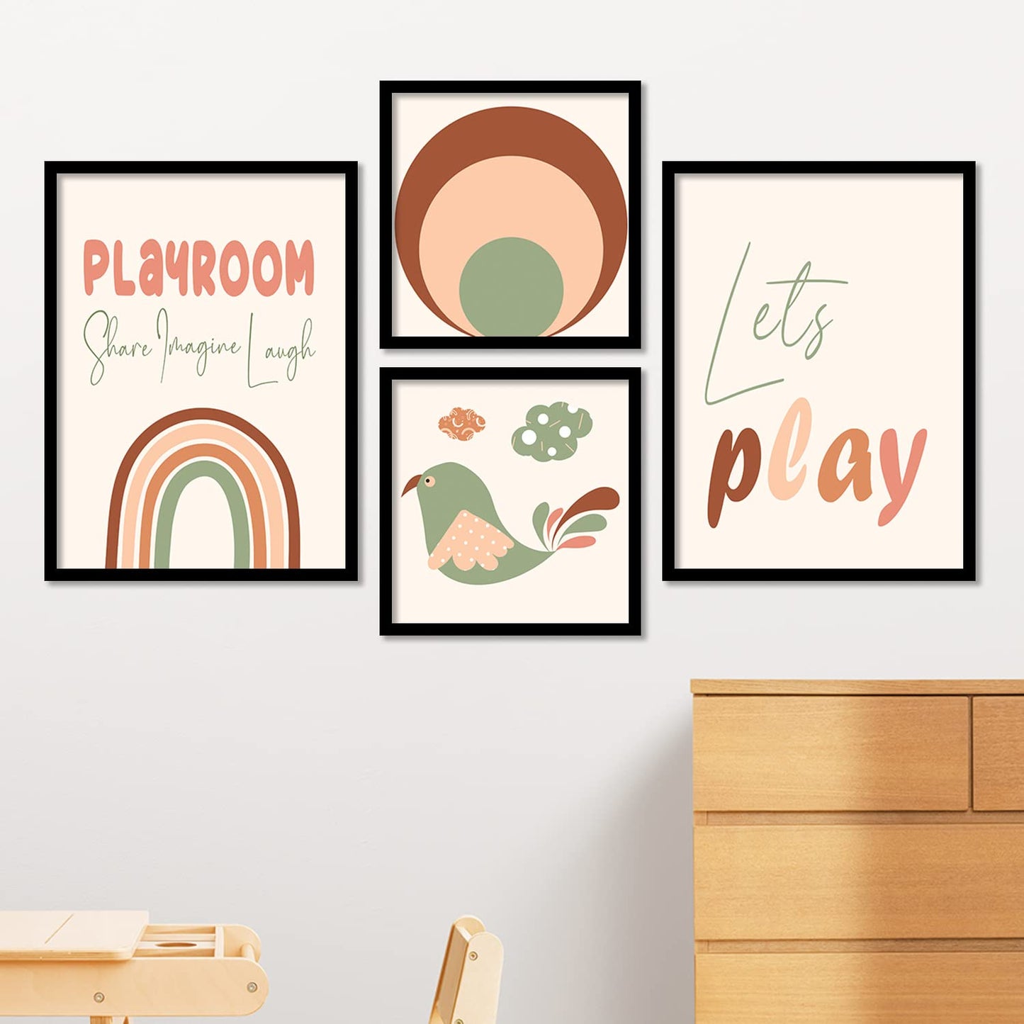 Motivational Quotes Framed Posters for Wall Decoration