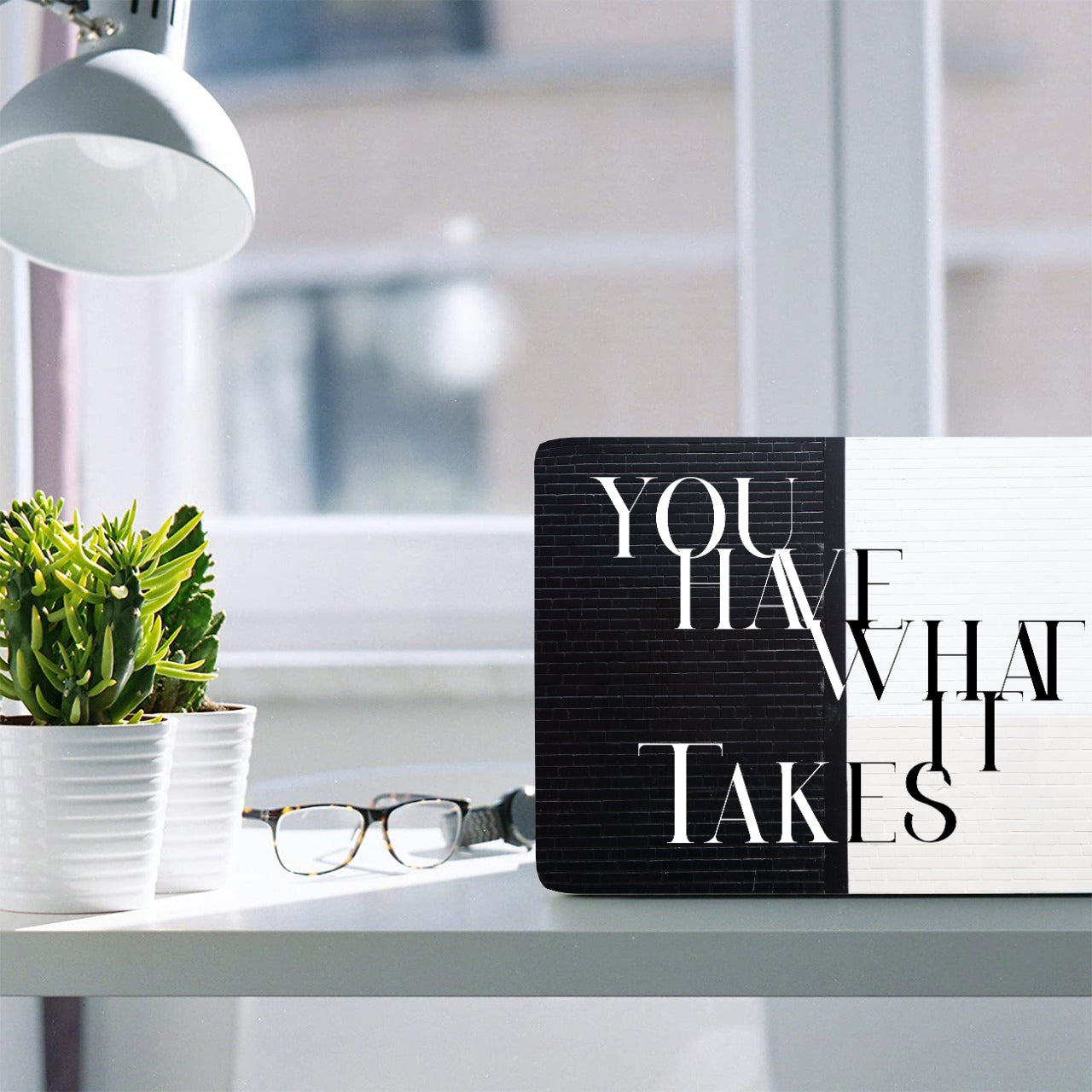 Motivational Quote Theme Laptop Skin for All laptops - 14-15.6 inch Bubble Free/Residue Free Premium Laptop Skin