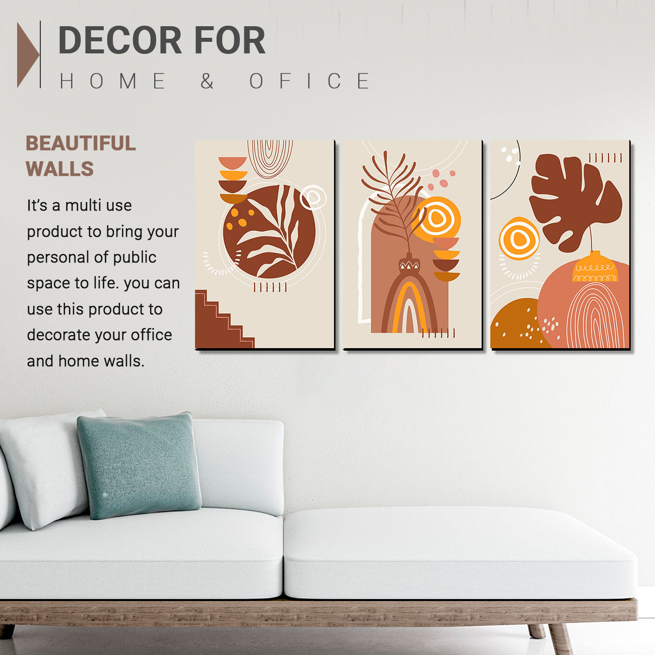 Wall Panel Paintings For Home Decoration Living Room Bedroom Office Decorative Artwork