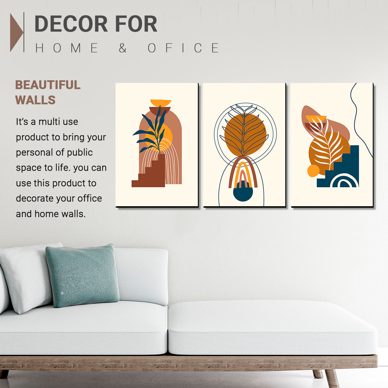 Wall Panel Paintings For Home Decoration Living Room Bedroom Office Decorative Artwork