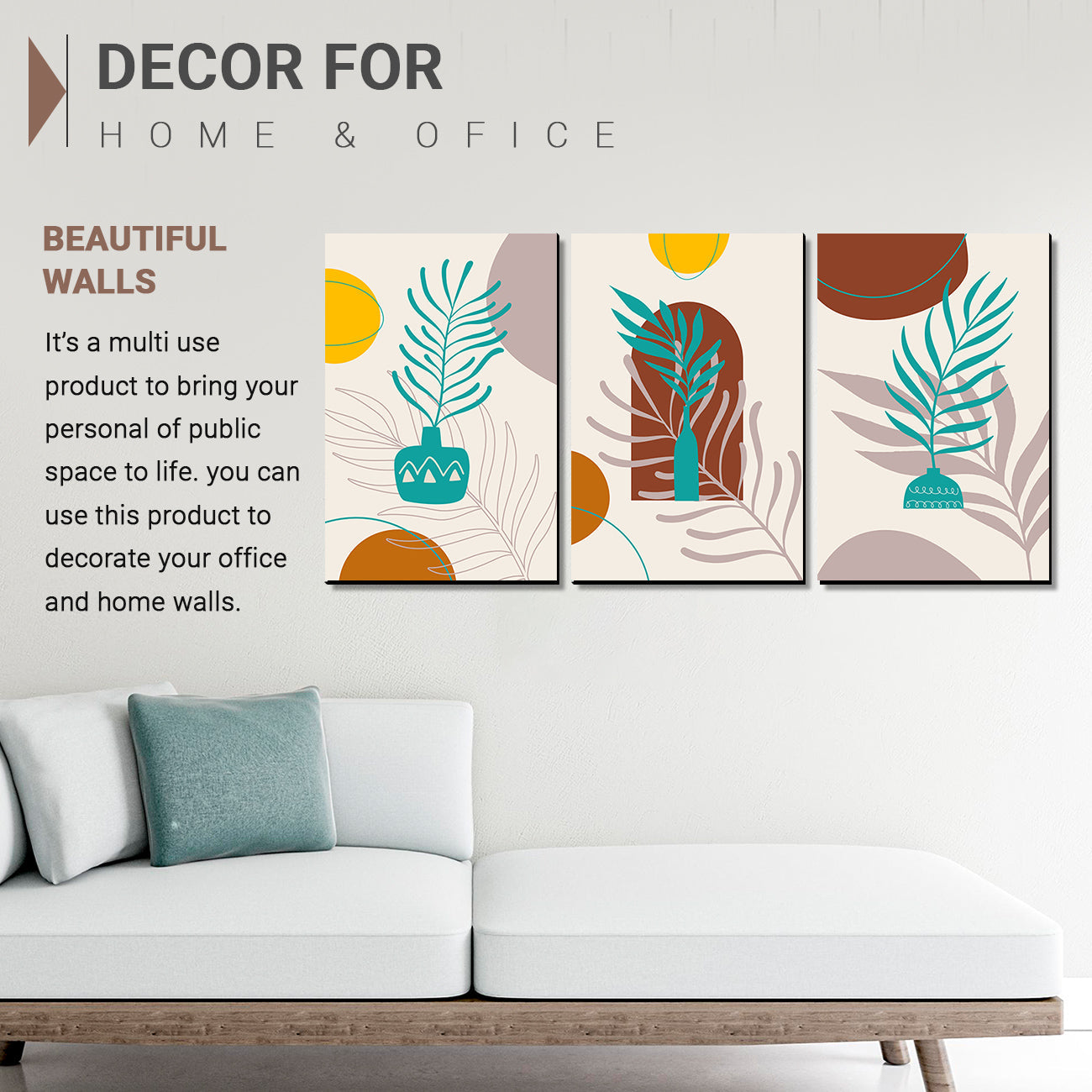 Wall Panel Paintings For Home Decoration Living Room Bedroom Office Decorative Artwork