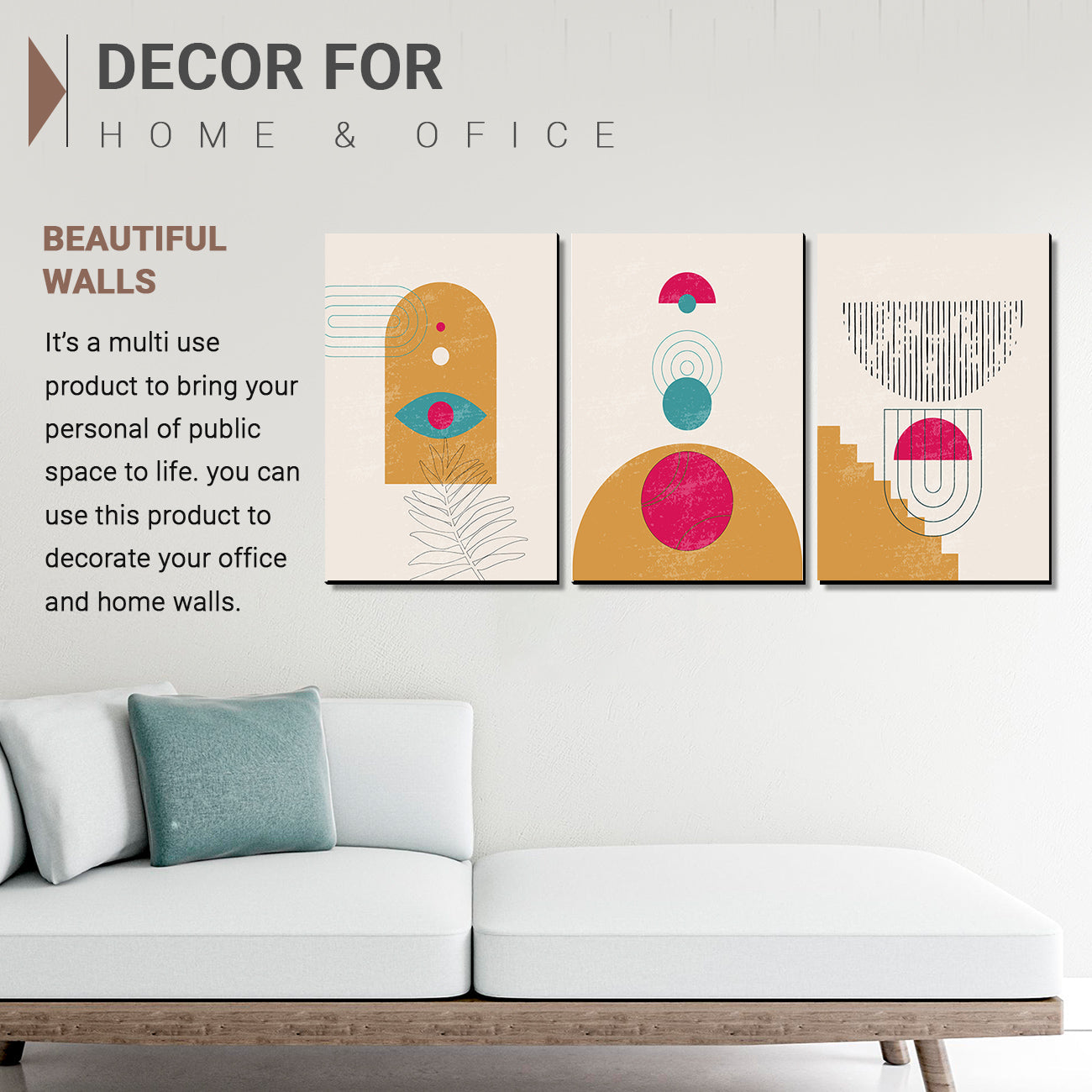 Wall Panel Paintings For Home Decoration Living Room Bedroom Office Decorative Artwork