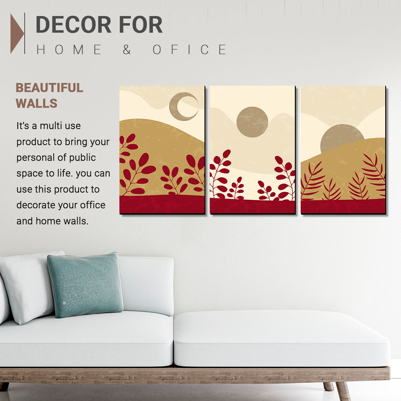 Wall Panel Paintings For Home Decoration Living Room Bedroom Office Decorative Artwork
