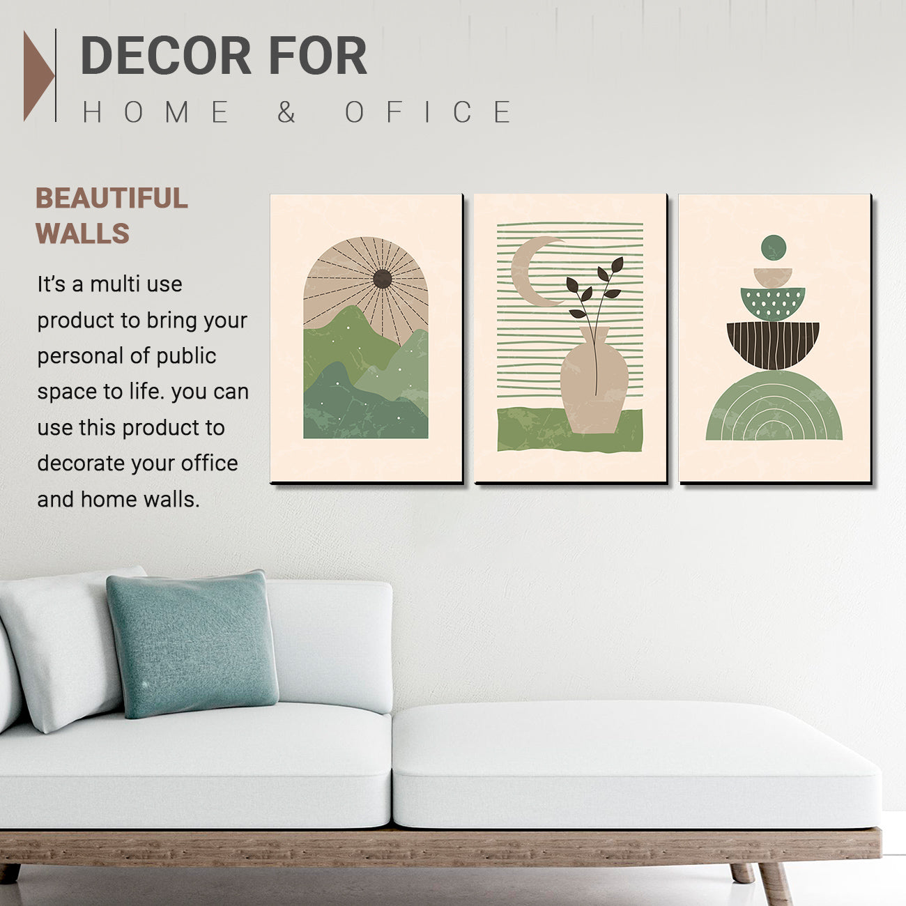 Wall Panel Paintings For Home Decoration Living Room Bedroom Office Decorative Artwork