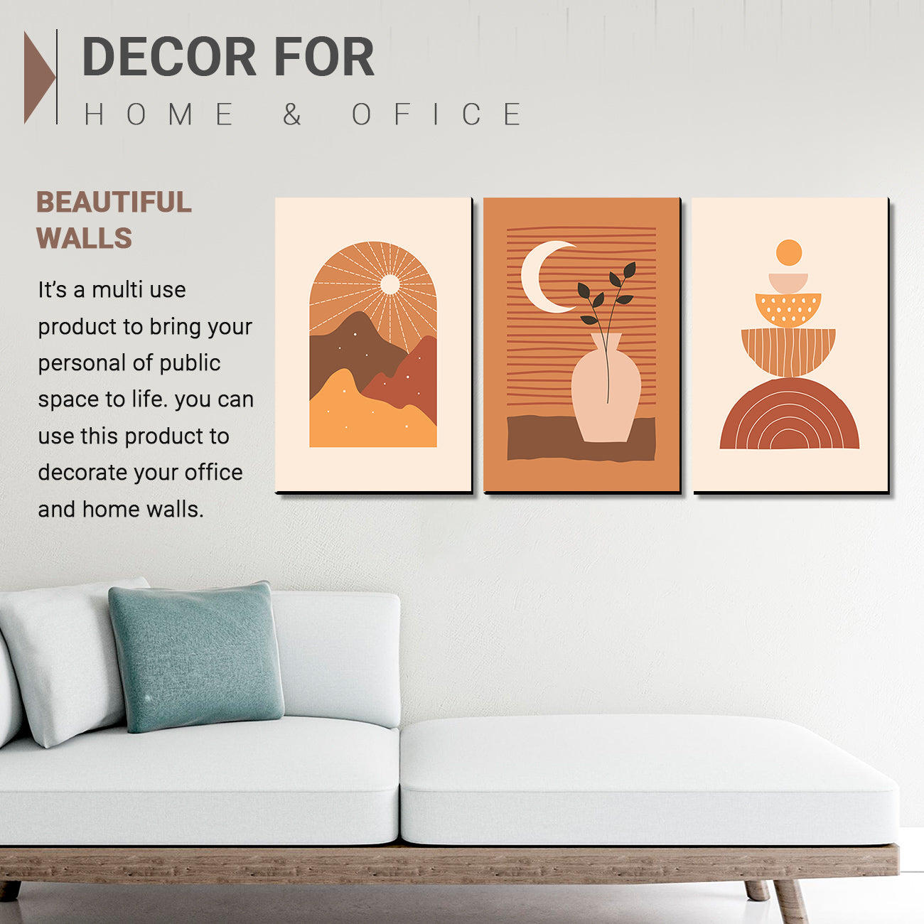 Wall Panel Paintings For Home Decoration Living Room Bedroom Office Decorative Artwork