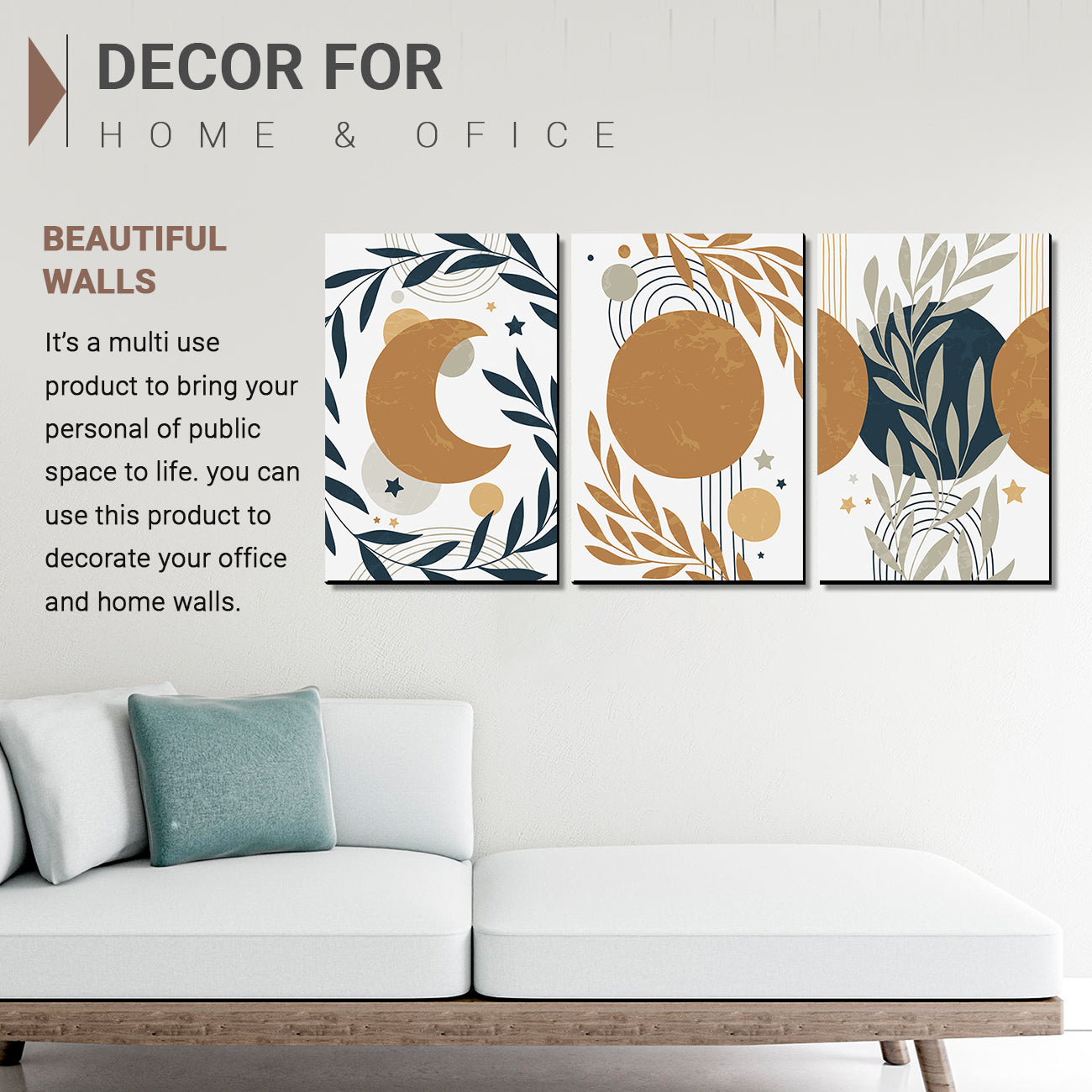 Wall Panel Paintings For Home Decoration Living Room Bedroom Office Decorative Artwork