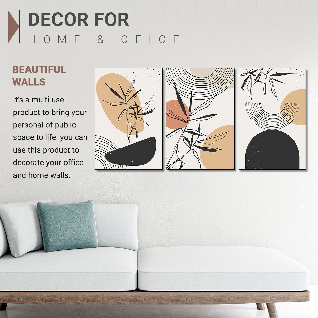 Wall Panel Paintings For Home Decoration Living Room Bedroom Office Decorative Artwork
