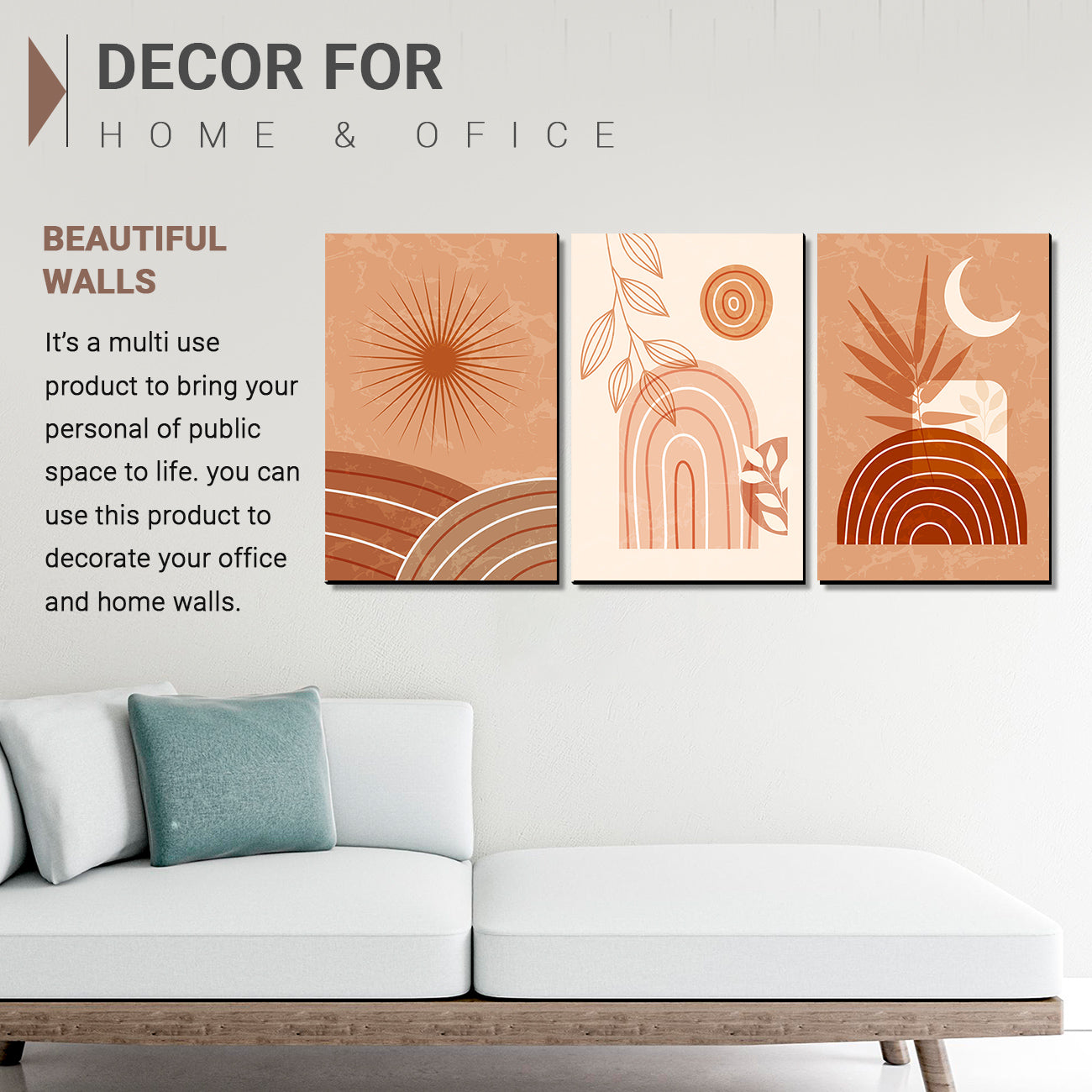 Wall Panel Paintings For Home Decoration Living Room Bedroom Office Decorative Artwork