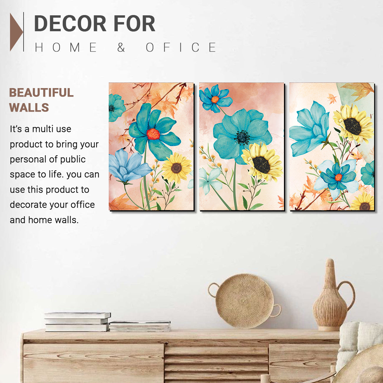 Wall Panel Paintings For Home Decoration Living Room Bedroom Office Decorative Artwork