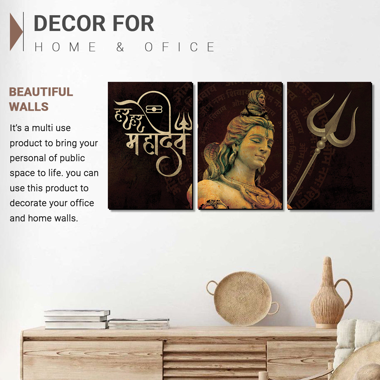 Wall Panel Paintings For Home Decoration Living Room Bedroom Office Decorative Artwork