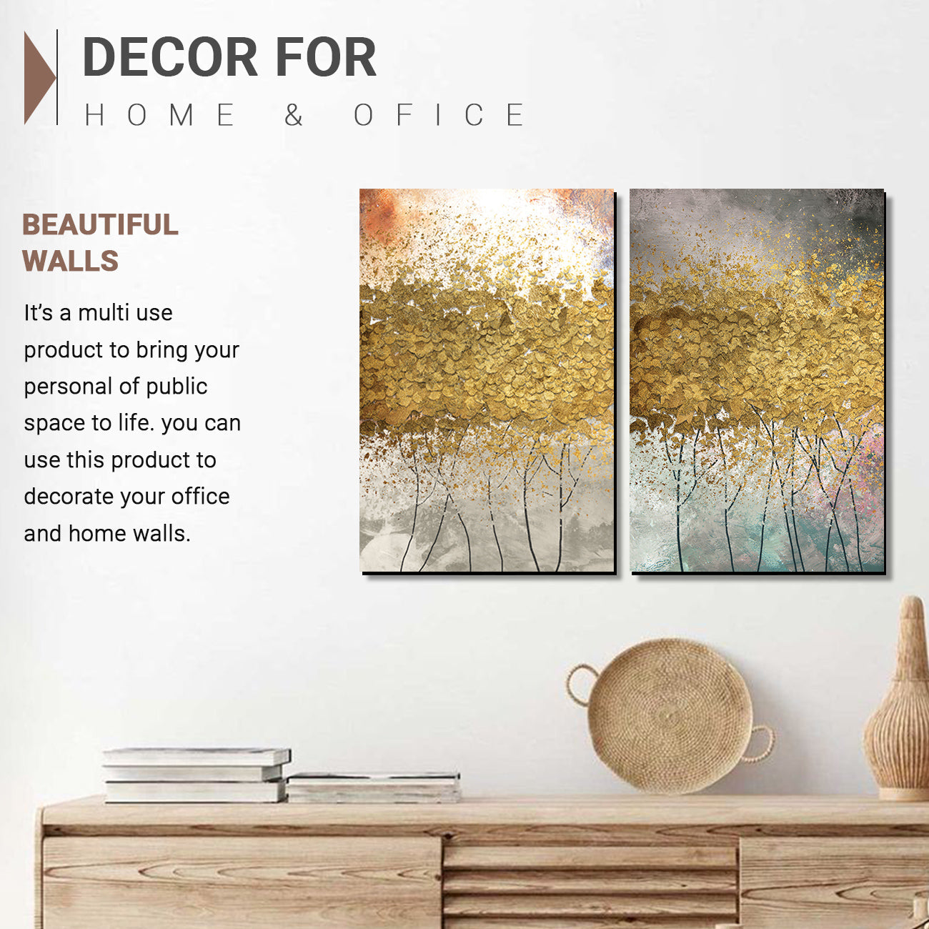 Wall Panel Paintings For Home Decoration Living Room Bedroom Office Decorative Artwork