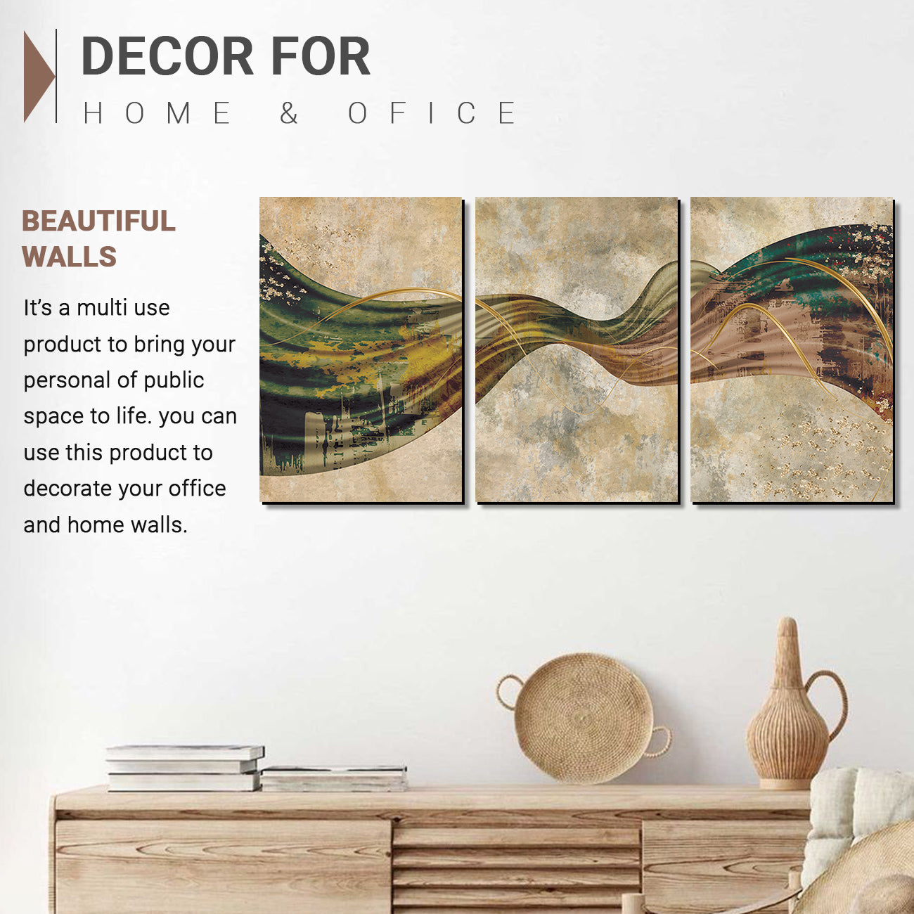 Wall Panel Paintings For Home Decoration Living Room Bedroom Office Decorative Artwork