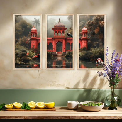 Traditional Indian Art with Frame for Home and Office Wall Decor