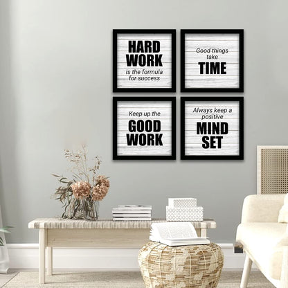 Motivational Framed Quotes for Home & Office