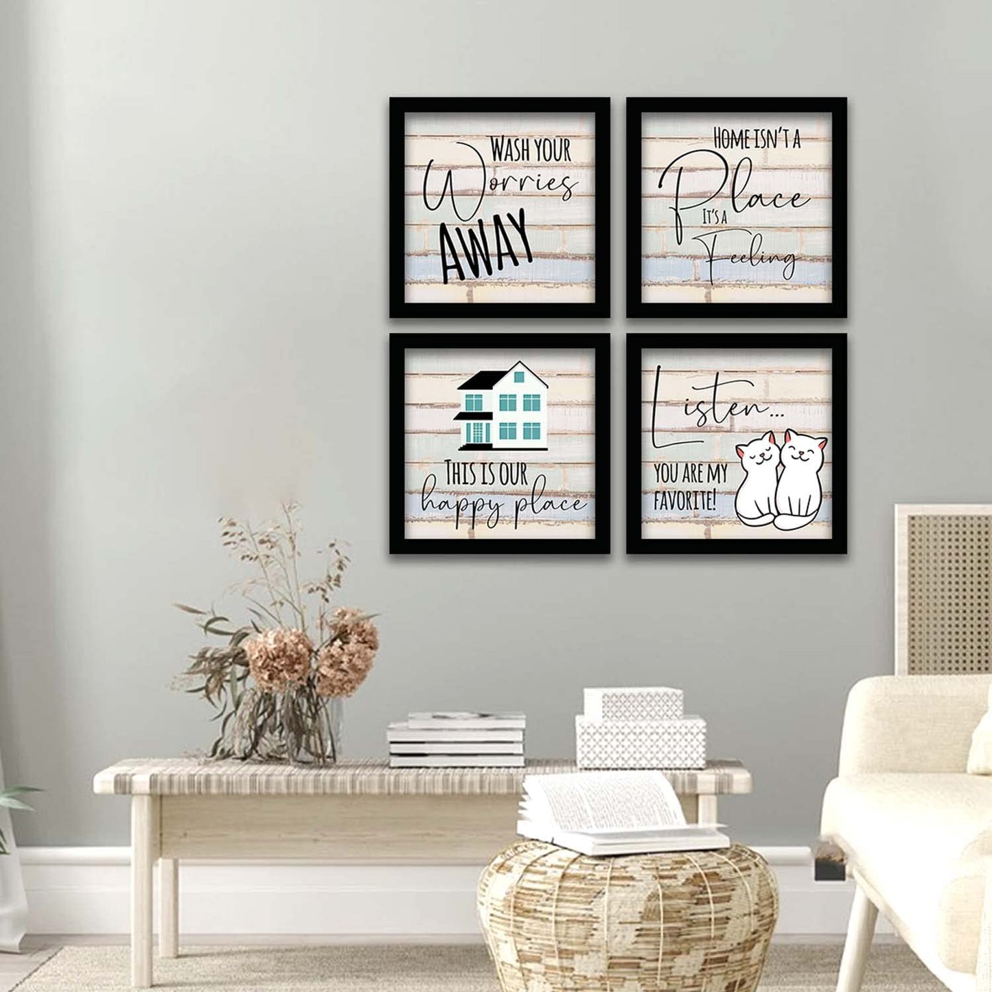 Inspiring Quotes Framed Posters for Walls