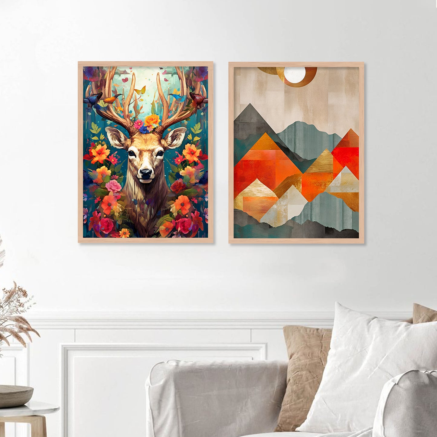 Premium Wall Decor Paintings with Frame for Home Decoration