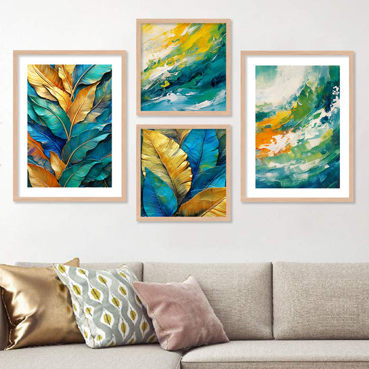 Decorative Modern Art Wall Decor Framed Paintings for Bedroom Room