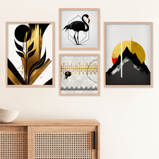 Wall Decor Paintings with Frame for Home Decoration