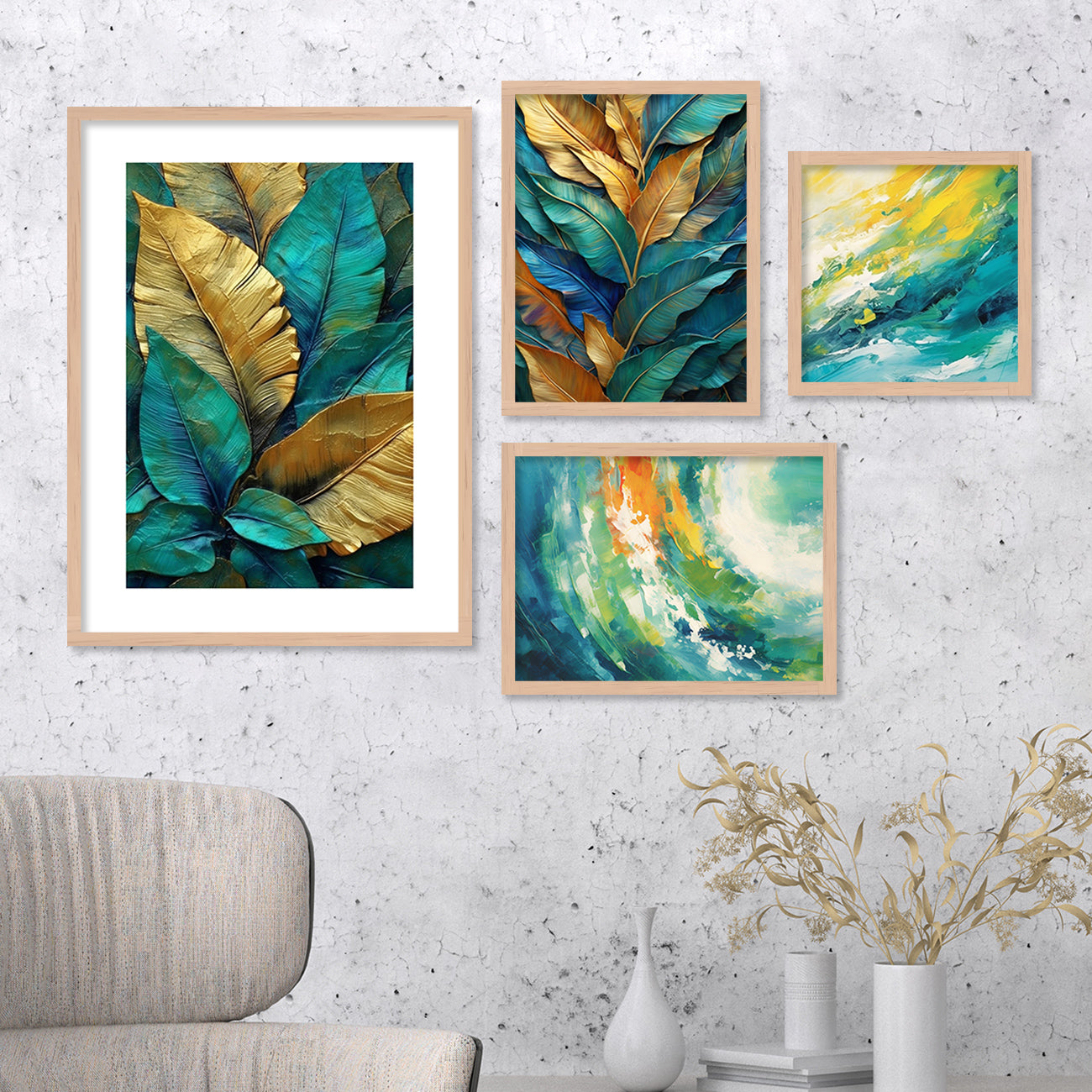 Nature Inspired Floral Framed Posters to Elevate Your Space