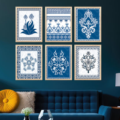 Traditional Wall Art Paintings with Frame for Wall Decor