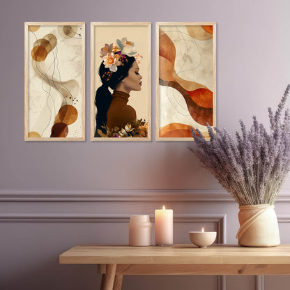 Modern Art Framed Posters for Home and Office Wall Decor